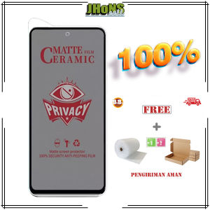 Tempered Glas Xiaomi Poco X7 Pro Anti Spy Ceramic Privacy Premium Screen Guard