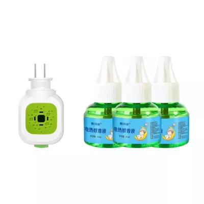 5 Liquid+1 Plug Set Safety Baby Mosquito Repellent Tasteless Smokeless Electric Mosquito Repellent