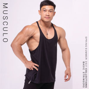 Musculo Basic stringers for body builder เสื้อกล้ามเพาะกายทรงสายเดี่ยว