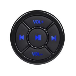 FEELDG BT5.0 Nút điều khiển đa phương tiện không dây Kích thước nhỏ Kết nối không dây Điều khiển từ xa trên vô lăng Di động Chức năng đa phương tiện Nút điều khiển phương tiện truyền thông Cho Thiết bị Android và iOS Bộ dụng cụ ô tô