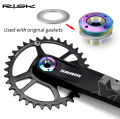 Bicycle DUB Crank Cover Red Force Titanium Alloy Bicycle Crankset Cap. 