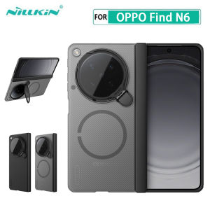 Nillkin for OPPO Find N6 Case Super Frosted Shield Prop Magnetic Cover Camera Flip Mount Ultra Thin Matte PC Anti Shockproof Back Cover