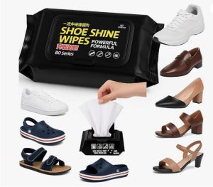 **2025 NEW** Premium Shoe Cleaning Wipes – 80pcs/Pack Quick & Easy Sneaker Cleaner Multi-Purpose Wet Wipes for Shoes Bags & Accessories Removes Dirt Mud & Stains Gentle & Effective Care Lap Pembersihan Kasut Premium – 80pcs/pek 擦鞋湿巾