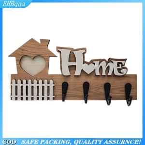 [COD] Wooden Wall Hooks Door Wall Hangers Entrance Decoration Key Holder Wooden Crafts Home Decoration Wooden Hook