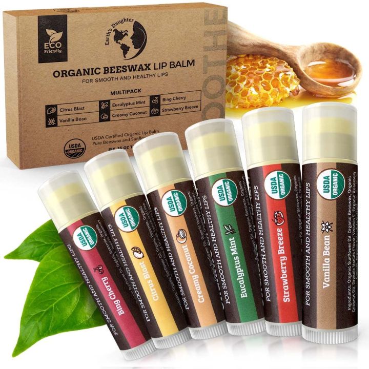 Earth's Daughter Organic Beeswax Lip Balm Lazada PH
