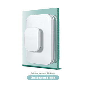 Konco Magnetic Glass Cleaner Double Side Window Cleaning Brush for High Buildings Magnetic Window Cleaner Brush Household Cleaning Tools Glass Duster