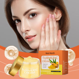 Turmeric Brightening Moisturizer Hydrate + Glow Daily Gentle Care for Dull Skin Nourishing Face Cream