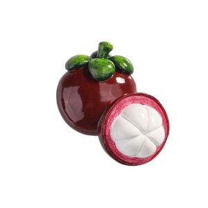 CURRANT Cute 3D Fruit Refrigerator Stickers 3D ic Resin Food Toys Realistic Cartoon Simulated Fruit ic Stickers Props