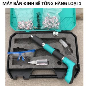 Máy Bắn Đinh Hạt Nổ Cao Cấp Giảm Thanh – Mẫu Mới Nhất Bắn Đinh Bê Tông Sắt Thép Xuyên Mọi Vật Liệu