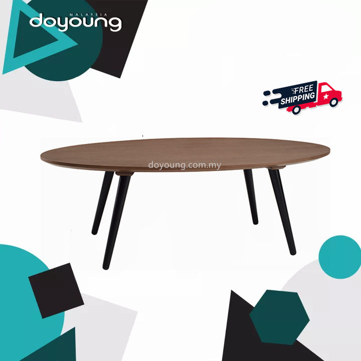 DoYoung NARVIK (Oval 120cm) Coffee Table (FREE Shipping to West ...