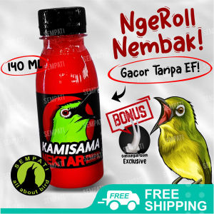 SEMPATI FREE GANTUNGAN BUAH Kamisama Nektar Protein Booster Nectar Pakan Minum Burung Sogon Konin Ninja Kolibri Pleci Nektar Merah Makanan Burung Pemakan Madu Buah