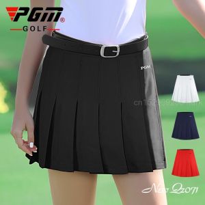 2023 Fashion Golf Skirt Glothing Womens Skirt High Waist Slim Sports Skort Women Pleated Tennis Baseball Golf Dress Casual Shorts Skorts 4 Colors