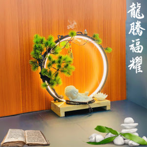 [TẶNG KÈM HỘP NỤ TRẦM] Thác Khói Trầm Hương Tượng Phật Nhỏ An Nhiên Kết Hợp Đài Sen Tịnh An Deco.