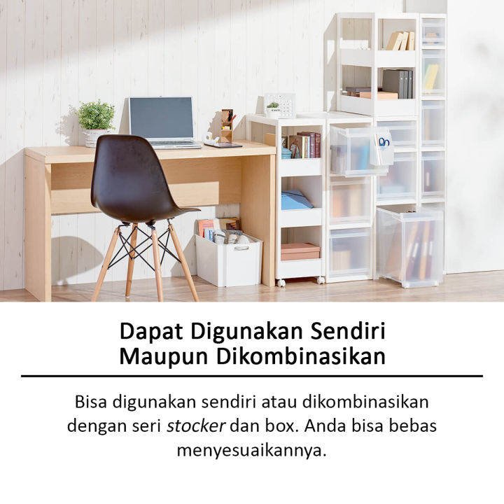 TENMA%20Favie%20Sukipita%20Wagon%20Slim%20Series%20Rak%20Penyimpanan%20Terbuka%20Plastik%20-%20Image%205