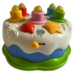 (Preloved) Leapfrog Birthday Cake Counting Candles - Kids Toy - Lights Working No SoundsBatteries not Included