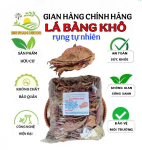1kg lá bàng khô rụng tự  nhiên