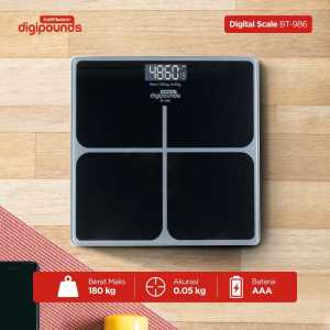 COD Taffware BT-986 Timbangan Badan Digital 180 Kg Ramping Kuat Tanpa Listrik Cocok untuk Harian