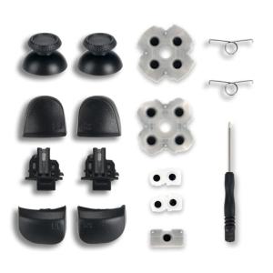 L2 R2 Triggers Buttons 3D-Analog Joysticks Thumb Sticks Caps Conductive Rubber For Controller Repair Set
