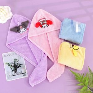 SANRIO ซานริโอ การ์ตูนน่ารักผ้าขนหนูมายเมโลดี้ผ้าขนหนูเด็กดูดซับน้ํา สวัสดี คิตตี้ น่ารัก นุ่มปะการังกํามะหยี่ผ้าขนหนูใบหน้า