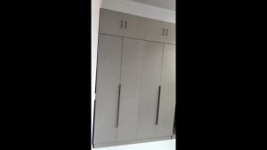 [CozyNest ]Solid Wood Wardrobe for Home Bedroom Rental Small Apartment Storage Cabinet Closet