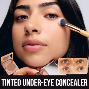[Concealer In One Second] Tinted Under-Eye Concealer With A Free Makeup Brush Matte Concealer Remove Fat Particles Eye Wrinkles Bags Under The Eyes Dilute Dark Circles