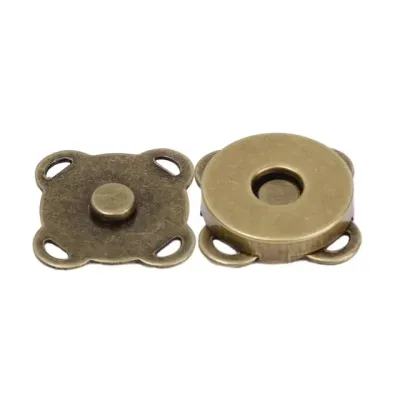 5/10Sets Magnetic Snap Fasteners Clasps Buttons Handbag Purse Wallet Craft Bags Parts Mini Adsorption Buckle 14/18mm