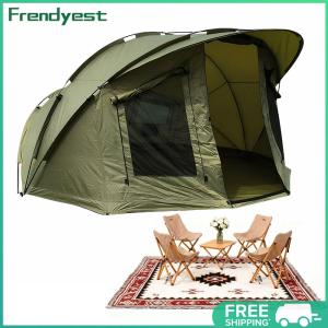 COD [Free Shipping] 210D Oxford Bikepacking Tent Rainproof Backpacking Tent Lightweight Tent for Camping Hiking Cycling