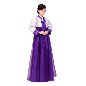 United Nation Traditional Korean Korea Hanbok Dress Costume Girl for Kids National Attire for UN Events for Kids