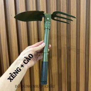 Bô xẻng cào 4in1 gấp gọn đa chức năng-Kèm bao đựng tiện lợi