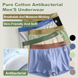 ✨Mens underwear pure cotton has antibacterial and moisture-wicking properties. Boys underwear comfortable to wear soft good ventilation. Mens underwear large size boys underwear boys underwear