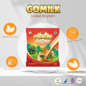 Susu kambing etawa bubuk sachet  gomilk 25 gram