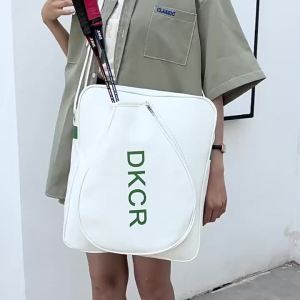 Cross-border badminton racket bag large capacity Oxford cloth simple design sports and fitness bag lightweight tennis racket bag