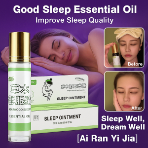 Agarwood  Sleep Balm Good Night Sleep Lavender Sleeping Essential Oil Herbal Sleep Cream Relieves Stress Anxiety Muscle Pains Headaches Soothes Heals舒睡精油 薰衣草精油 草本睡眠精油