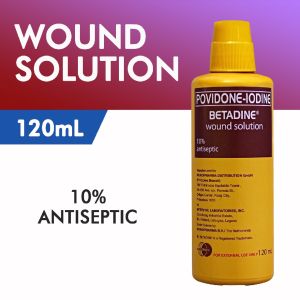BETADINE (Povidone-Iodine) Wound Solution 120mL