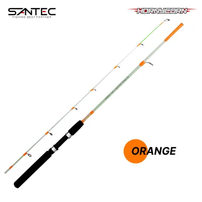 SANTEC - HORNYCORN TRANSPARENT SPINNING SOLID ROD ROD UDANG