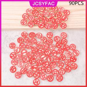 JCSYFAC 90pcs sang trọng bằng gỗ thay thế tấm cho thú vị Bingo Lotto số trò chơi-lý tưởng chơi Game quà tặng cho bạn bè và gia đình