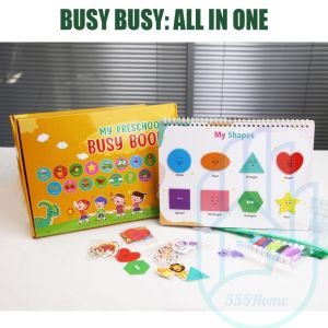 [SG] Montessori Writing Book | Prechool Kids Activity Busy Book |  Early Learning Educational