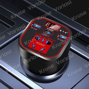 Promo Power Car Inverter 12V 24V  AC EU Plug 5V USB Charger T 200W/Compact Power Car Inverter 200W 220V