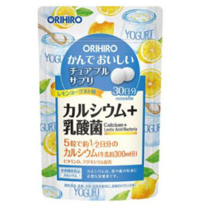 [DATE 11/2026]  VIÊN NGẬM BỔ SUNG CANXI & LỢI KHUẨN ORIHIRO (GÓI 120 VIÊN)