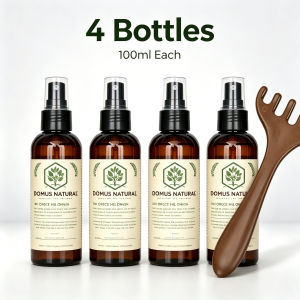 Anti Hair Fall Serum Mist 100ml | 100% Organic Hair Support | Paraben & Alcohol Free | FREE Scalp Massage Comb