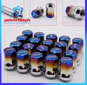 RAVE Lugnuts M12 x 1.5 17 hex nut and Luck Set Universal car Wheel rim Toyota Automotive
