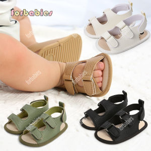 Sandals for baby boy girl Simple sandals Soft Rubber Sole Infant Toddler AntiSlip Newborn baby shoes