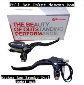 MASTER REM BREMB0 OVAL MODEL RCB 14MM FULL SET KANAN KIRI UNIVERSAL SEMUA MOTOR