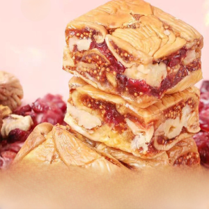 【Fast delivery】Black Sesame Cranberry Fig Pie Healthy Black Sesame Pastry Walnuts Peanut Pie Fig Dried Snacks Individual Packs-休闲食品零食