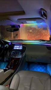Lampu LED Ambience Light RGB Dashboard Interior Mobil colok USB + Remote
