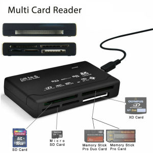 Card Reader SD XD MMC MS CF SDHC TF Micro SD M2 Adapter