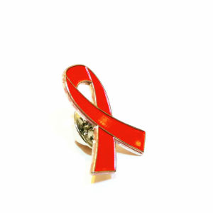 10Pc Pink/Red Ribbon Brooch Pins Surviving Breast Cancer Awareness Hope Lapel Buttons Badges