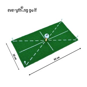 Combo tập cú chip gồm thảm phát và lưới tập chơi golf tập luyện cú chip trong nhà ngoài trời