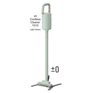 ±0 Cordless Vacuum Cleaner Y010 | Pink White Green | Powerful Suction | 3 Power Modes | Cordless & Lightweight | Long Lasting Power | Plus Minus Zero