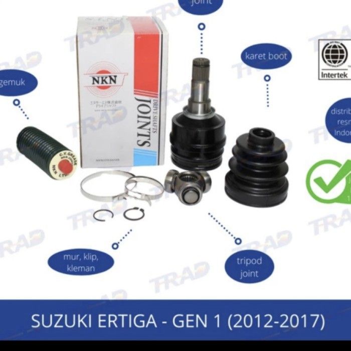 Cv Roda Mas As roda cv joint dalam Suzuki Ertiga Matic NKN japan | Lazada Indonesia